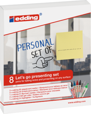 EDDING SET 03 - Personal Set für Präsentationen