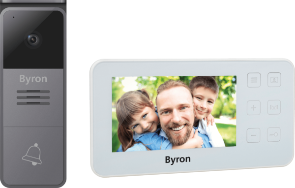 BYR DIC-24512 - Video-Türsprechanlage für Einfamilienhaus