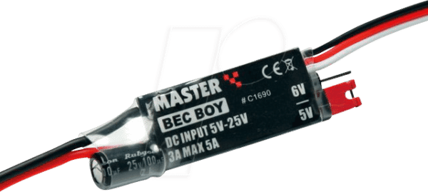 MASTER C1690 - AKKU-BEC für RC-Empfänger