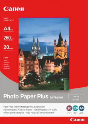 CANON 1686B021 - Fotopapier Plus Seidenglanz 210 x 297 mm – 20 Blatt