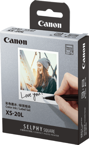 CANON XS-20L - Set mit Farbtinte & Stickern