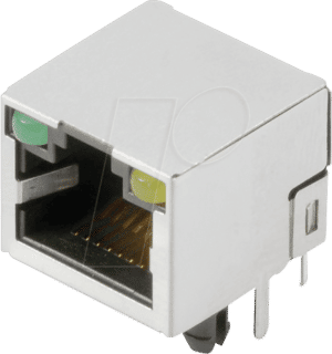 CAT5 R1U 2.8N4G - RJ45 Buchse 90°