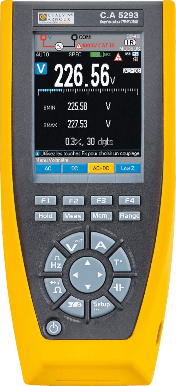 CHAU P01196813 - Multimeter C.A 5293 BT