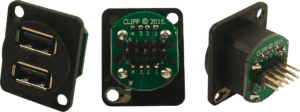 CLIFF CP30100 - Doppel-USB-Buchse