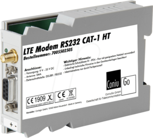 CONIU 700550250S - LTE Modem RS232 Hutschiene CAT 1