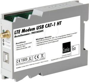 CONIU 700550260S - LTE Modem USB Hutschiene CAT 1
