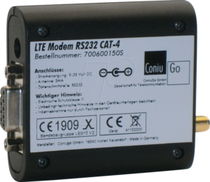 CONIU 700600150S - LTE Modem RS232 CAT 4