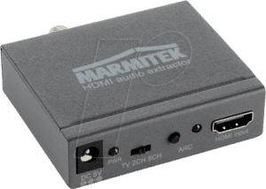 MARMITEK 08276 - HDMI Konverter | 4K Audio Extractor | ARC
