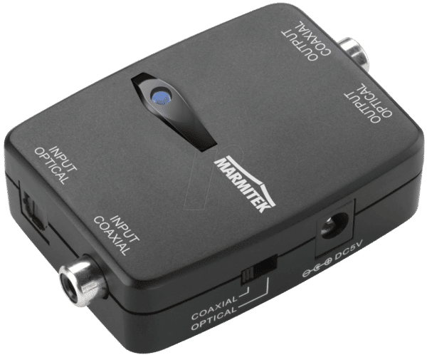 MARMITEK 08129 - Digital Audio Converter Toslink zu Koaxial