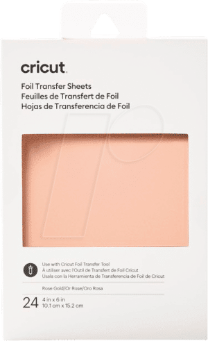 CRICUT 2008711 - Transfer Foil Sheets 10 x 15cm