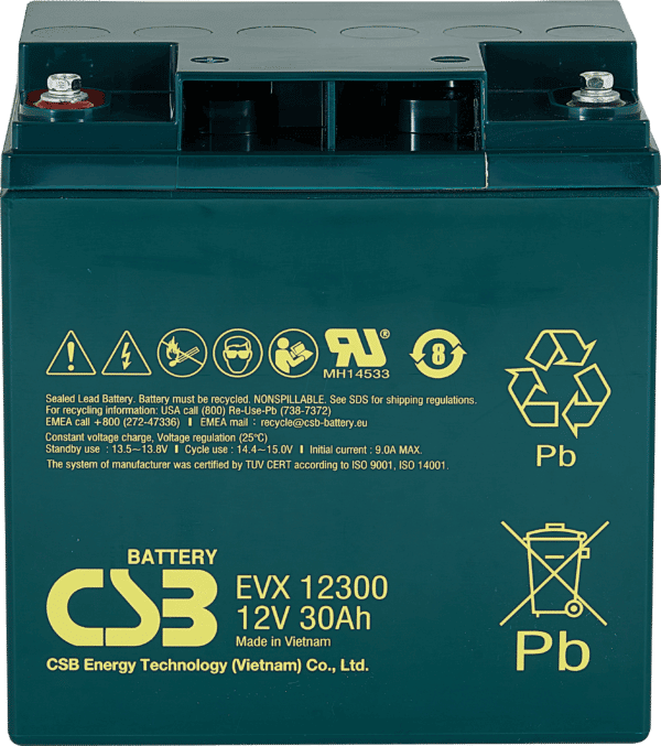 CSB EVX12300 - Blei-Vlies-Akku