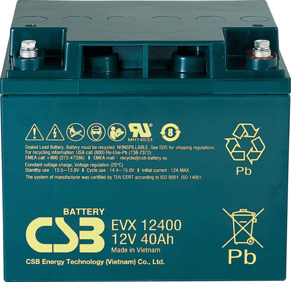 CSB EVX12400-I1 - Blei-Vlies-Akku