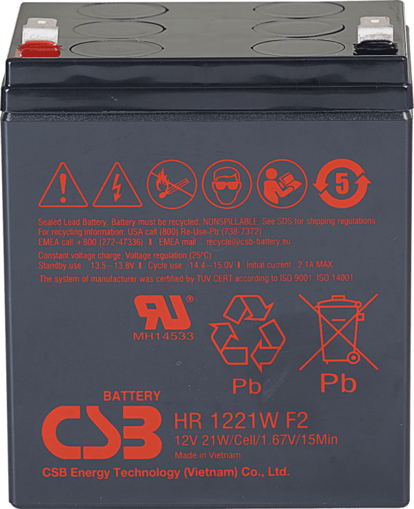 CSB HR1221WF2 - Blei-Vlies-Akku