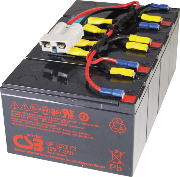 CSB SCD25 - Ersatzbatterie geeignet für APC RBC25