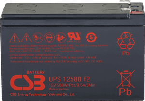 CSB UPS12580 - Blei-Vlies-Akku