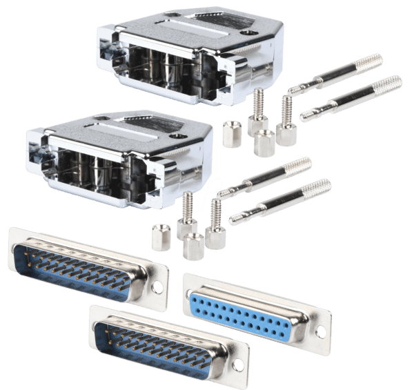 D-SUB SET15 RS - D-Sub Set - 2x Gehäuse + Einsätze