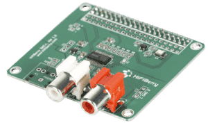 RPI HB DAC+ RCA - Raspberry Pi Shield - HiFiBerry DAC+ RCA