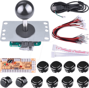 DEBO ARCADE KIT - Entwicklerboards - Arcade Knopf-/Joystick-Kit