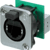 DEBU RJ45 - RJ45 Durchgangs-Einbaubuchse