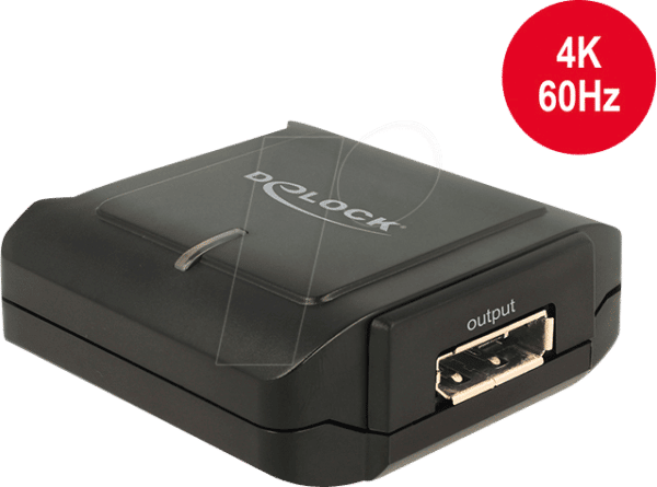 DELOCK 11464 - Displayport 1.2 Repeater 4K 60 Hz