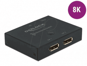 DELOCK 11478 - DisplayPort Switch 8K 30 Hz
