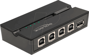 DELOCK 11493 - USB 2.0 Switch 4 Port