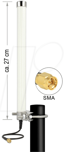 DELOCK 12433 - Antenne LTE SMA Stecker