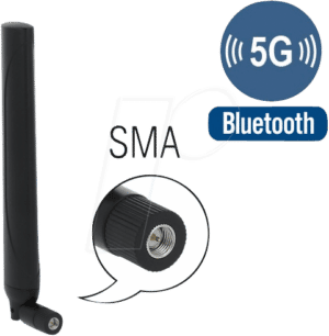 DELOCK 12633 - Antenne 5G LTE SMA Stecker