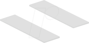 DELOCK 18287 - Wärmepad Set (2 Stück) 70 x 20 mm für M.2 Module