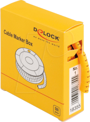 DELOCK 18355 - Kabelmarker Box