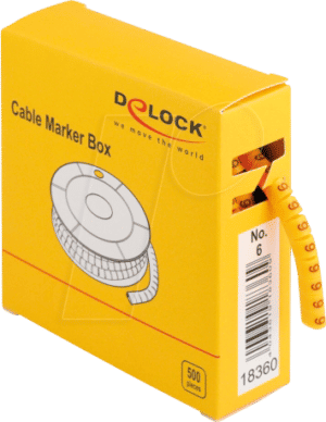 DELOCK 18360 - Kabelmarker Box