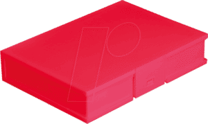 DELOCK 18374 - Schutzbox für 3.5'' HDD rot