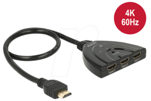 DELOCK 18600 - HDMI Switch