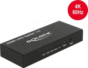 DELOCK 18684 - HDMI-Splitter