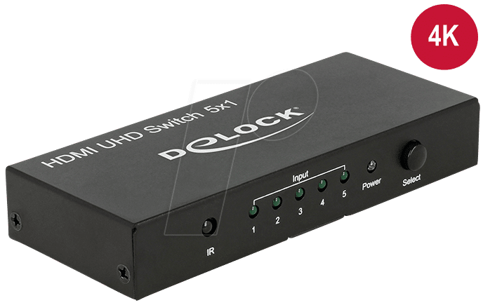 DELOCK 18685 - HDMI Switch