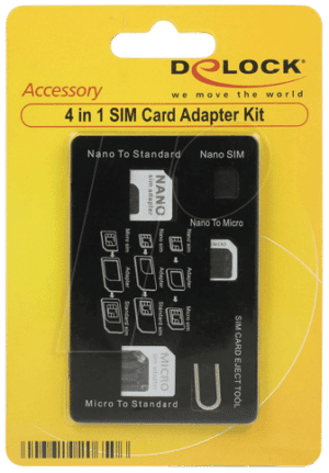 DELOCK 20650 - SIM Karten Adapter