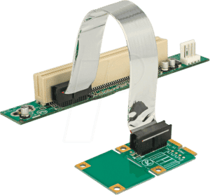 DELOCK 41359 - Delock MiniPCIe Riser-Karte > PCI 32bit/5V links