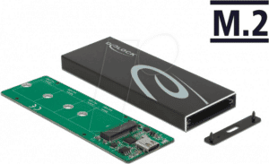 DELOCK 42003 - Externes M.2 SATA SSD Gehäuse