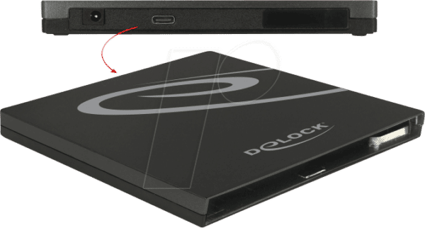 DELOCK 42595 - Delock Gehäuse Ultra Slim SATA 9