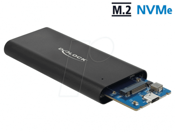 DELOCK 42614 - Externes M.2 NVMe Case