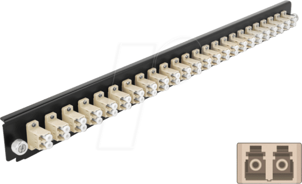 DELOCK 43359 - 19'' Spleißbox Frontblende