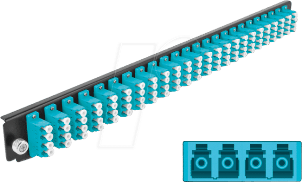 DELOCK 43372 - 19'' Spleißbox Frontblende