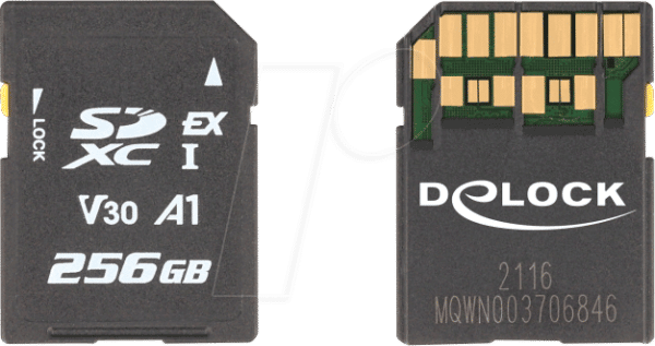 DELOCK 54091 - SD Express Speicherkarte 256 GB