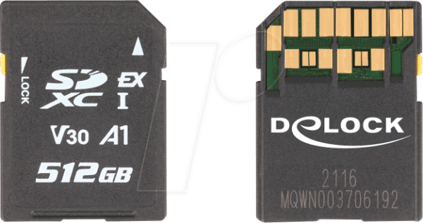 DELOCK 54092 - SD Express Speicherkarte 512 GB