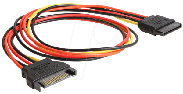 DELOCK 60132 - SATA 15pin Stecker > SATA 15pin Buchse