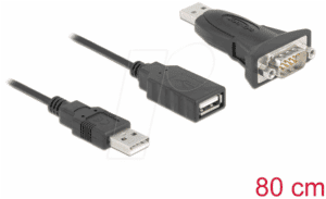 DELOCK 61506 - Adapterkabel USB zu Seriell RS-232