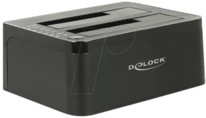 DELOCK 62661 - Dual Dockingstation 2.5''/ 3.5'' SATA HDD