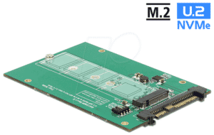 DELOCK 62696 - Konverter U.2 SFF-8639 > M.2 NGFF NVMe Key M