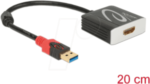 DELOCK 62736 - Kabel USB A > HDMI Buchse