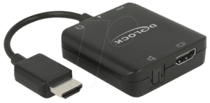 DELOCK 62784 - HDMI Audio Extractor 4K kompakt